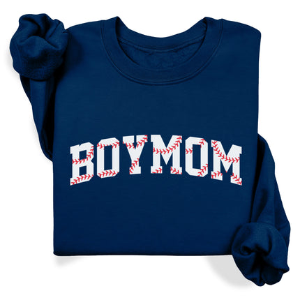 BoyMom Baseball Sweatshirt
