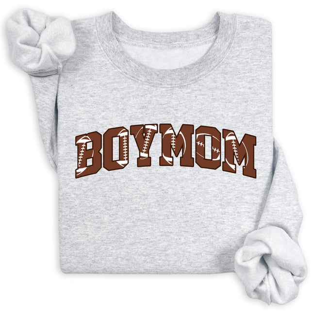 BoyMom Football Sweatshirt