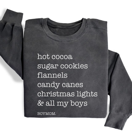 BoyMom Hot Cocoa Sweatshirt