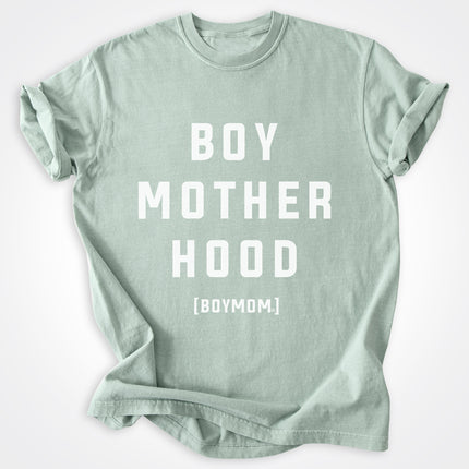 BoyMom Boy Mother Hood Heavyweight Tee
