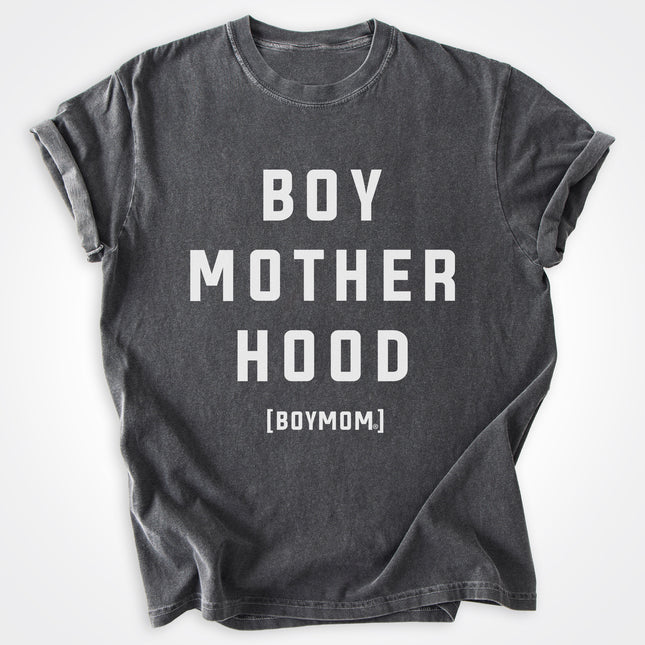 BoyMom Boy Mother Hood Heavyweight Tee