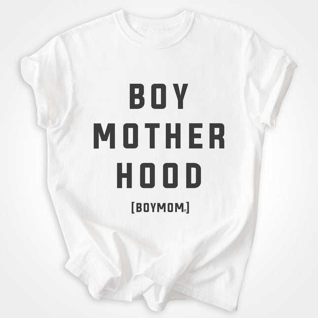 BoyMom Boy Mother Hood Heavyweight Tee