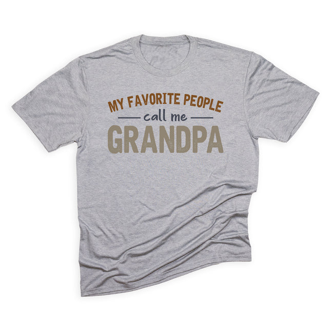 Favorite People Call Me Grandpa Tee