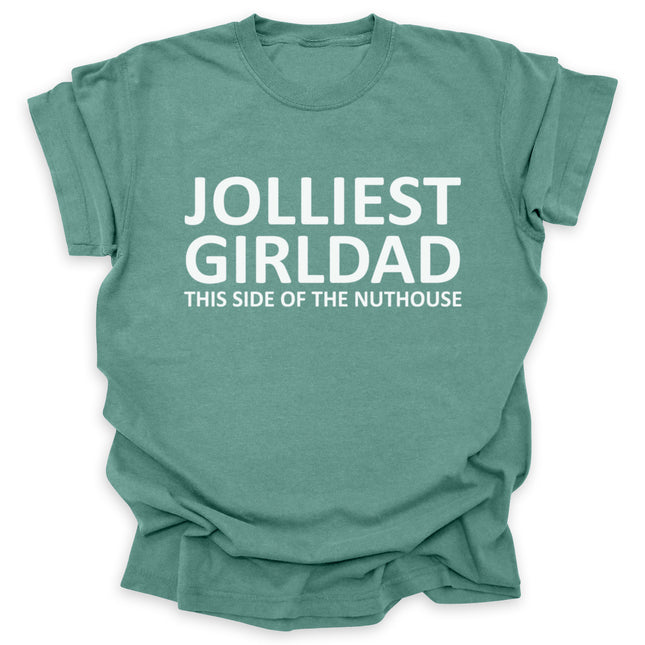 GirlDad Jolliest Heavyweight Tee