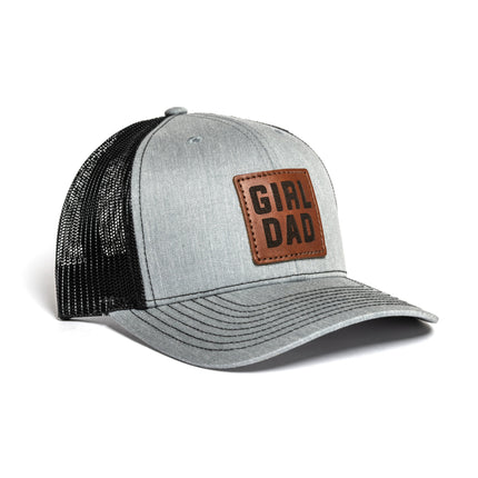 GirlDad Leather Patch Hat