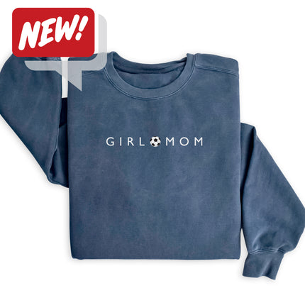 GirlMom Soccer Minimal Sweatshirt