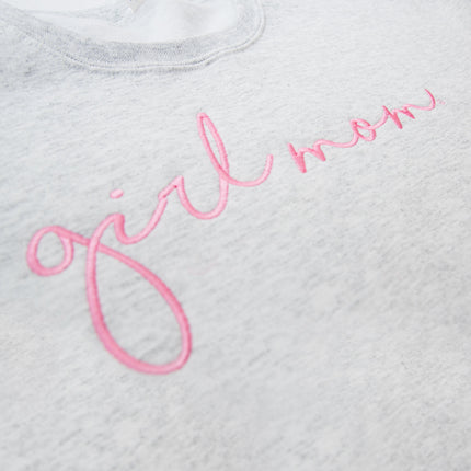 GirlMom Embroidered Sweatshirt