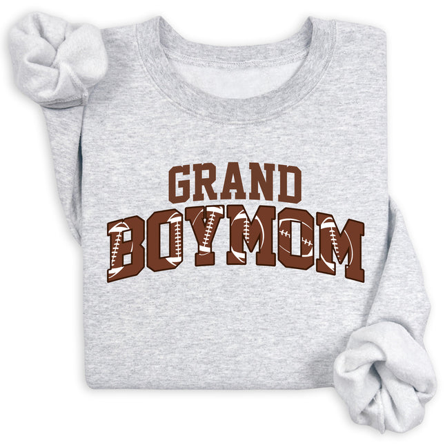 Grand BoyMom Football Sweatshirt
