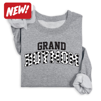 Grand BoyMom Soccer Sweatshirt