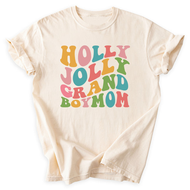 Grand BoyMom Holly Heavyweight Tee