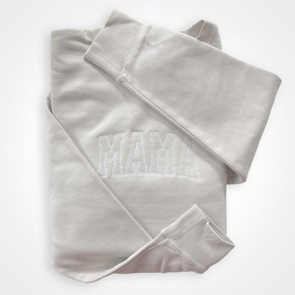 Mama Varsity Logo Crew Sweatshirt