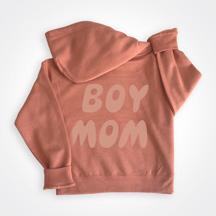 BoyMom Modest Crop Fleece Hooded
