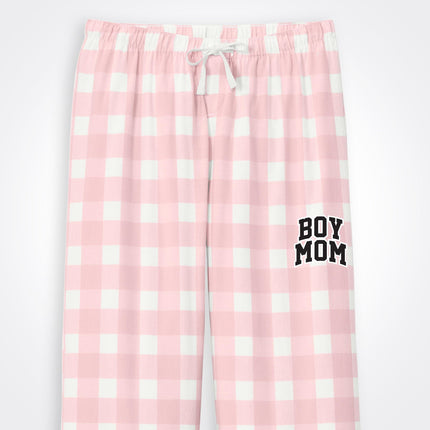 BoyMom Varsity Logo Flannel Pajama Pant