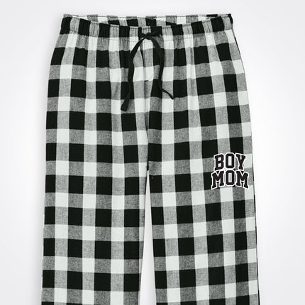 BoyMom Varsity Logo Flannel Pajama Pant