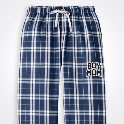 BoyMom Varsity Logo Flannel Pajama Pant