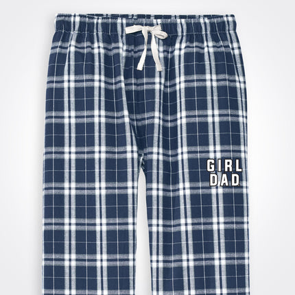 GirlDad Modern Logo Stacked Flannel Pajama Pant
