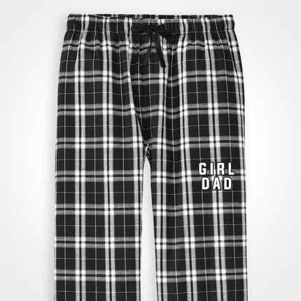 GirlDad Modern Logo Stacked Flannel Pajama Pant