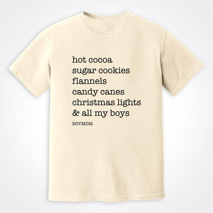 BoyMom Hot Cocoa Heavyweight Tee