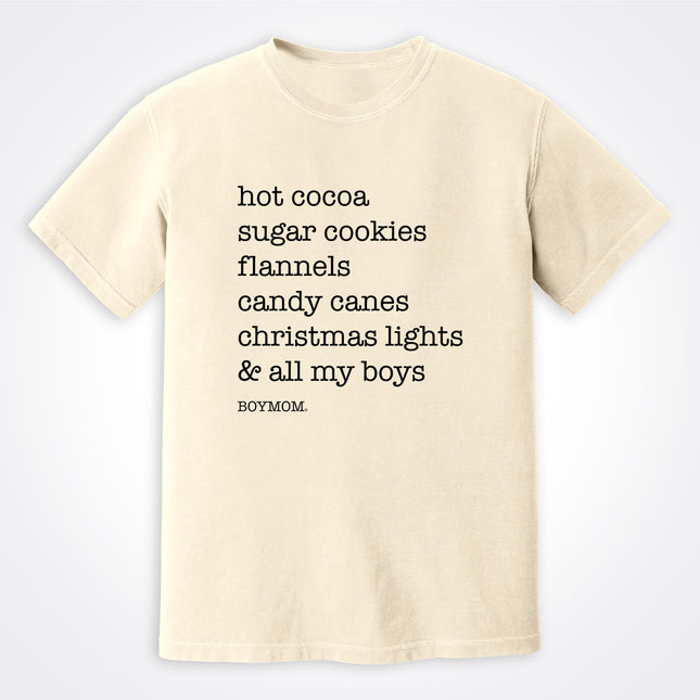 BoyMom Hot Cocoa Heavyweight Tee