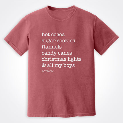 BoyMom Hot Cocoa Heavyweight Tee