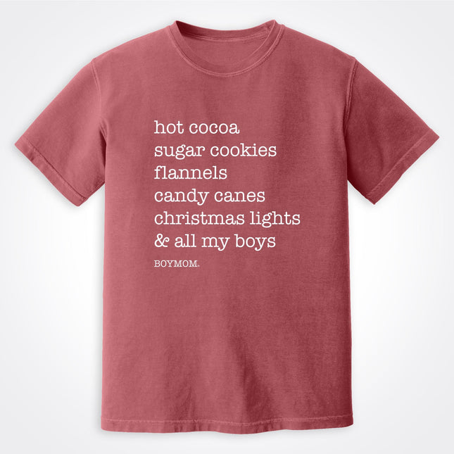 BoyMom Hot Cocoa Heavyweight Tee