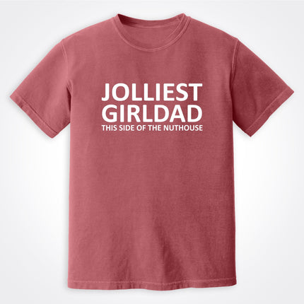 GirlDad Jolliest Heavyweight Tee