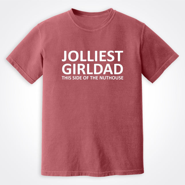 GirlDad Jolliest Heavyweight Tee