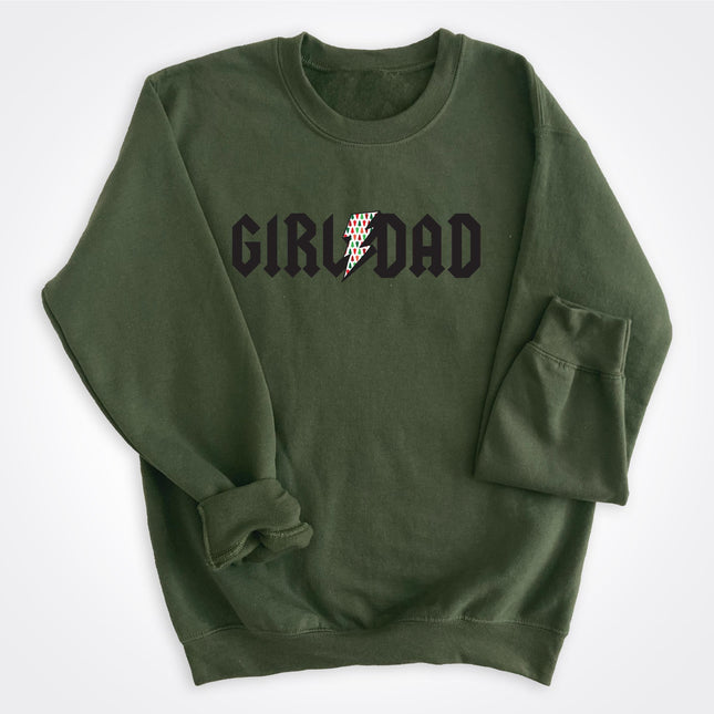 Girldad® Rockin' Trees Crewneck Sweatshirt