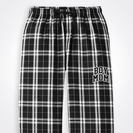 BoyMom Varsity Logo Flannel Pajama Pant