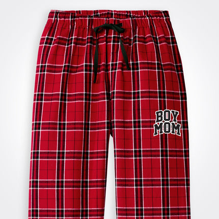 BoyMom Varsity Logo Flannel Pajama Pant