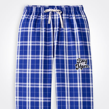 BoyMom Script Logo Flannel Pajama Pant