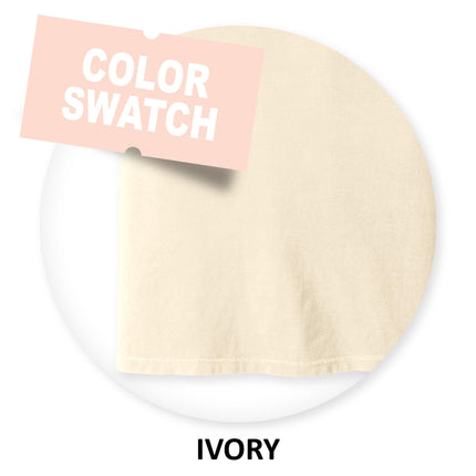 Girlmom® Holly Jolly Heavyweight Tee In Ivory