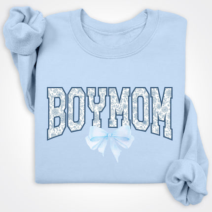 BoyMom Coquette Bow Sweatshirt