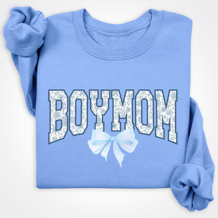 BoyMom Coquette Bow Sweatshirt
