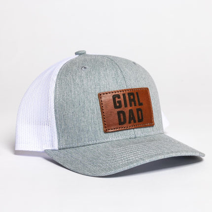 GirlDad Leather Patch Hat