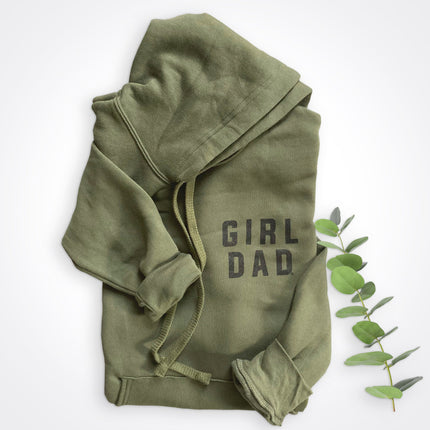 GirlDad Modern Stacked Logo Hoodie