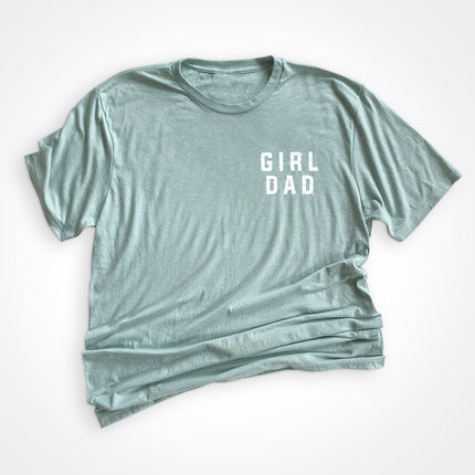 GirlDad Modern Stacked Logo Tee