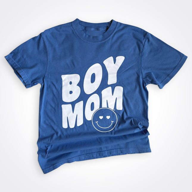 BoyMom Heart Eyes Heavyweight Tee