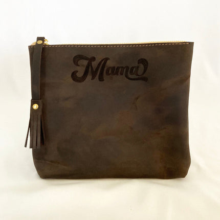 Mama Leather Pouch Retro Top