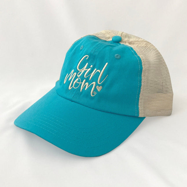 GirlMom Heart Logo Mesh Back Cap