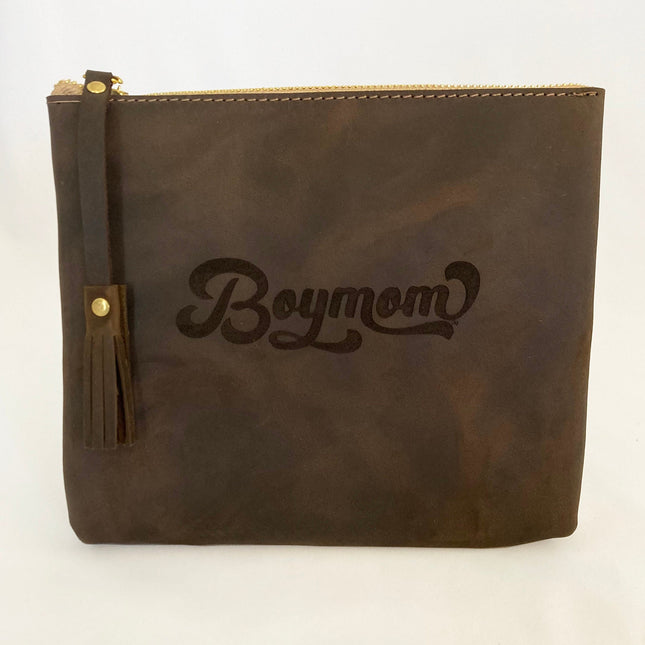 BoyMom Leather Pouch Retro Large