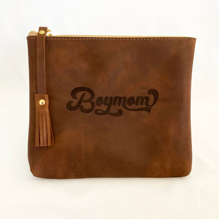 BoyMom Leather Pouch Retro Large