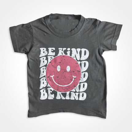 Be Kind Happy Face Heavyweight Tee