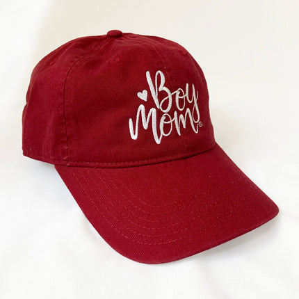 BoyMom Heart Logo Hat