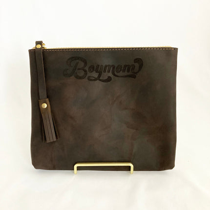 BoyMom Leather Pouch Retro Large