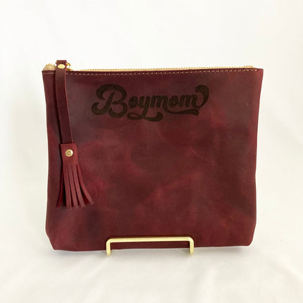 BoyMom Leather Pouch Retro Large