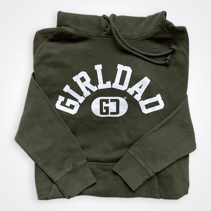 GirlDad Varsity Hoodie In Vintage Finish