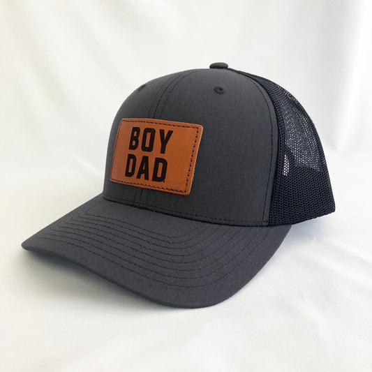 BoyDad Leather Patch Hat