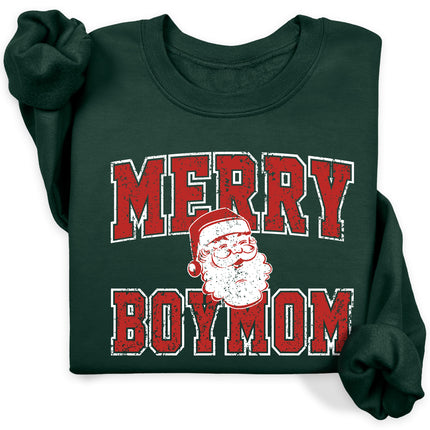BoyMom Merry Santa Sweatshirt