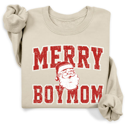 BoyMom Merry Santa Sweatshirt